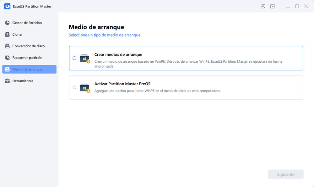 crear un disco de arranque